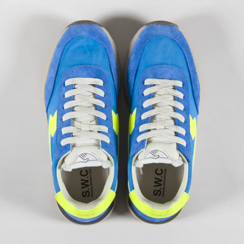 Stepney Workers Club Osier S-Strike Geo-Merged Shoes Sport Blue-6