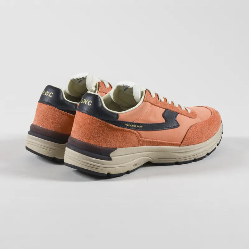 Stepney Workers Club Osier S-Strike Geo-Merged Shoes Sport Orange-1