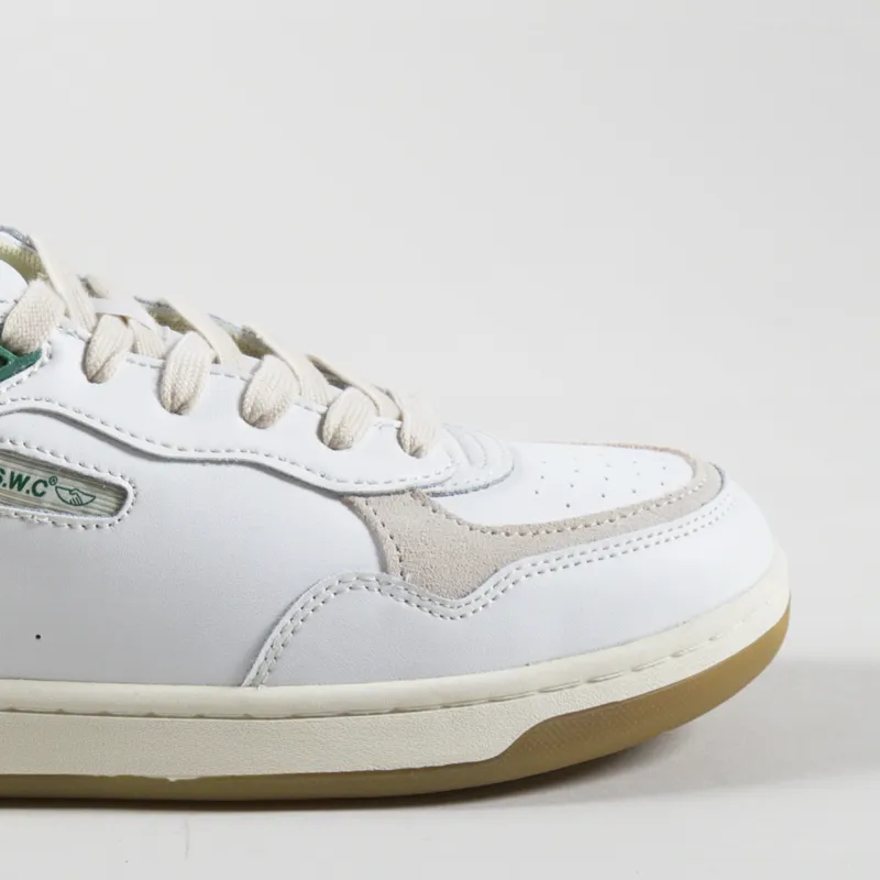 Stepney Workers Club Pro Cup 01 Leather Shoes White Green-4