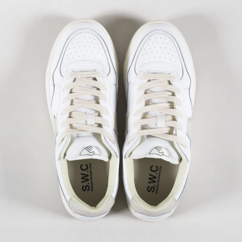 Stepney Workers Club Pro Cup 01 S-Strike Leather Shoes White Put-6