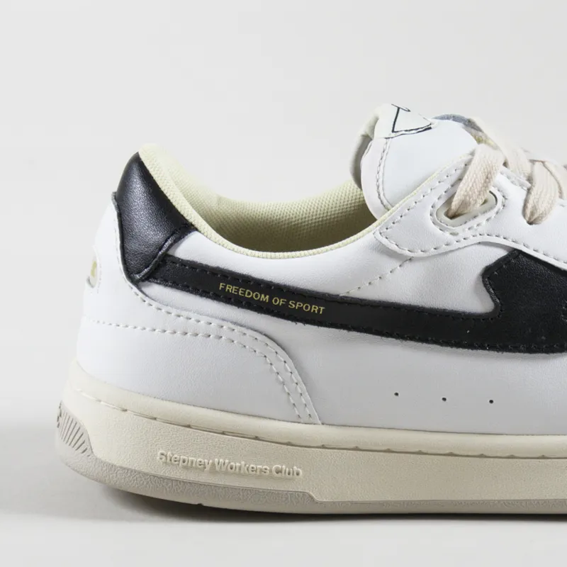 Stepney Workers Club Pro Cup 01 S-Strike Leather Shoes White Black-4