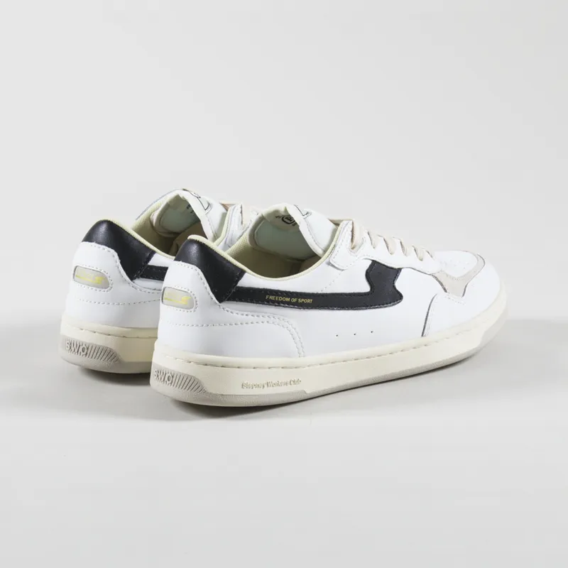 Stepney Workers Club Pro Cup 01 S-Strike Leather Shoes White Black-1