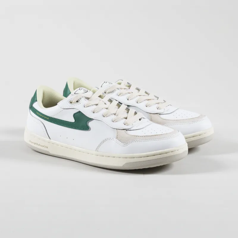 Stepney Workers Club Pro Cup 01 S-Strike Leather Shoes White Green