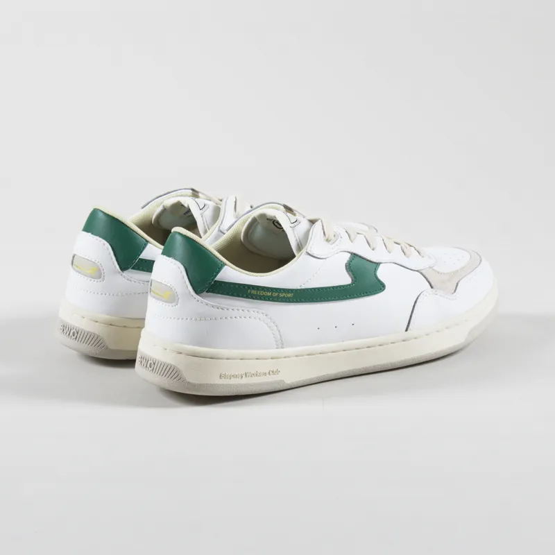 Stepney Workers Club Pro Cup 01 S-Strike Leather Shoes White Green-1