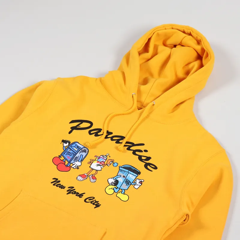 Paradise NYC Petty Crimes Hoodie Gold-2