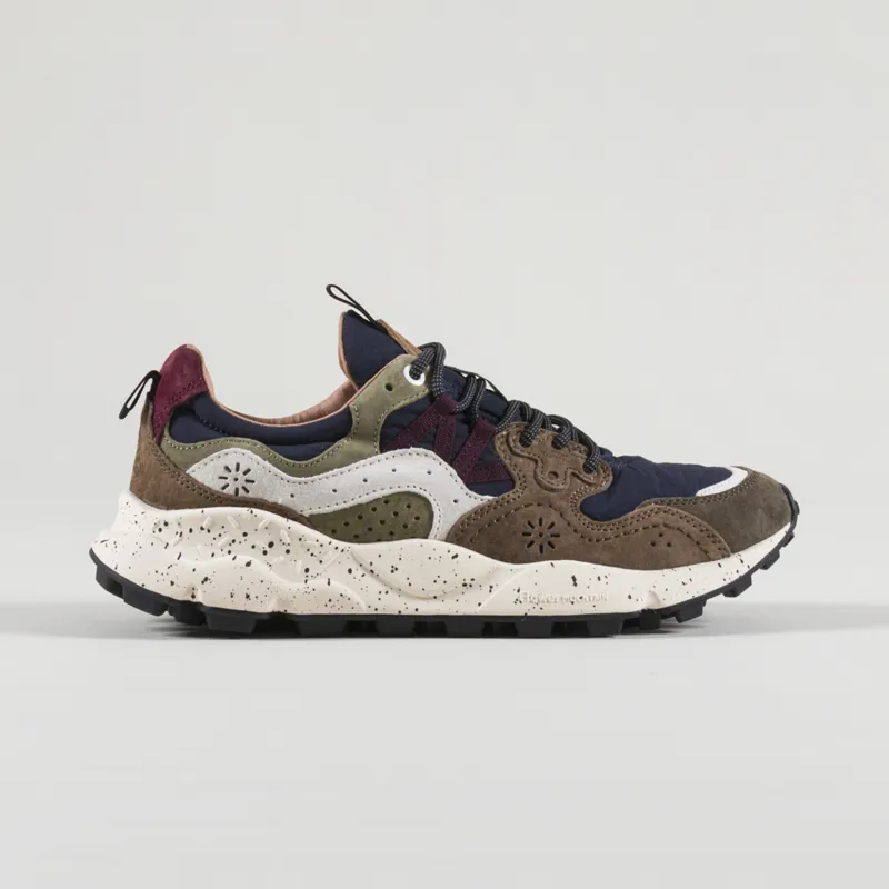 Flower Mountain Yamano 3 Shoes Brown Navy-4