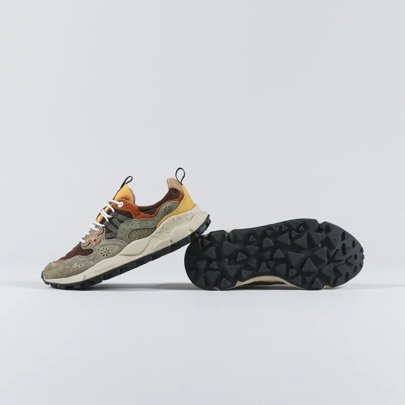Flower Mountain Yamano 3 Shoes Taupe Brown-2