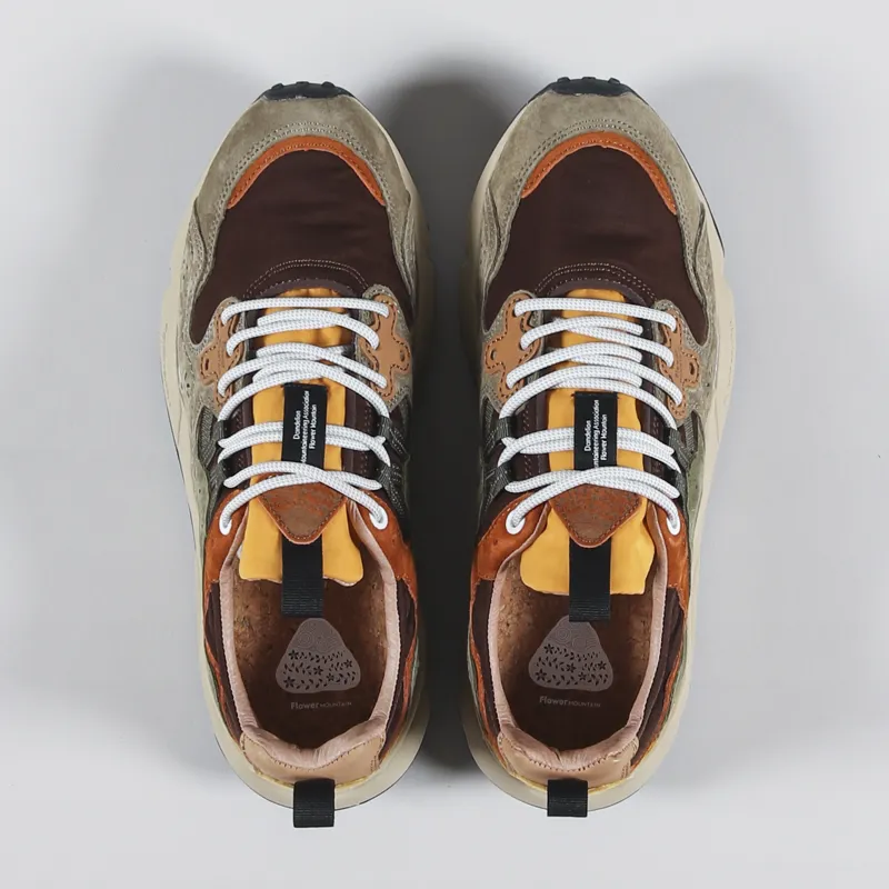 Flower Mountain Yamano 3 Shoes Taupe Brown-1