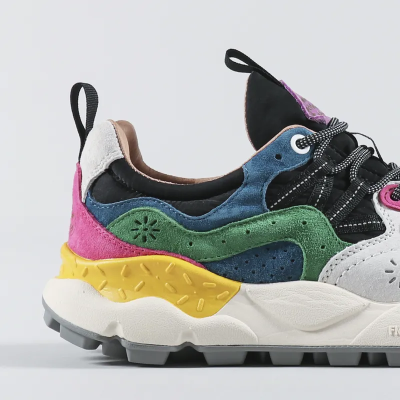 Flower Mountain Womens Yamano 3 Shoes Lilac Black White-5