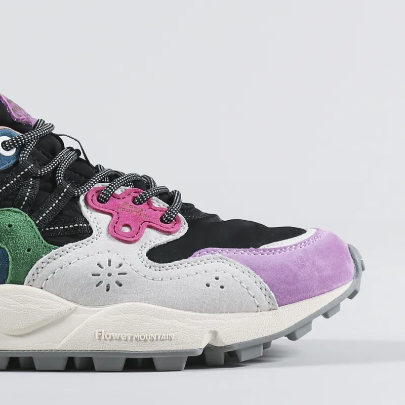 Flower Mountain Womens Yamano 3 Shoes Lilac Black White-6
