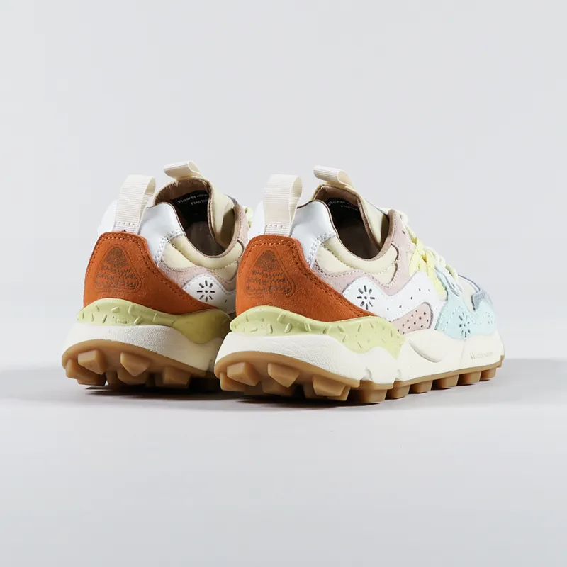 Flower Mountain Womens Yamano 3 Shoes Light Blue Beige-3