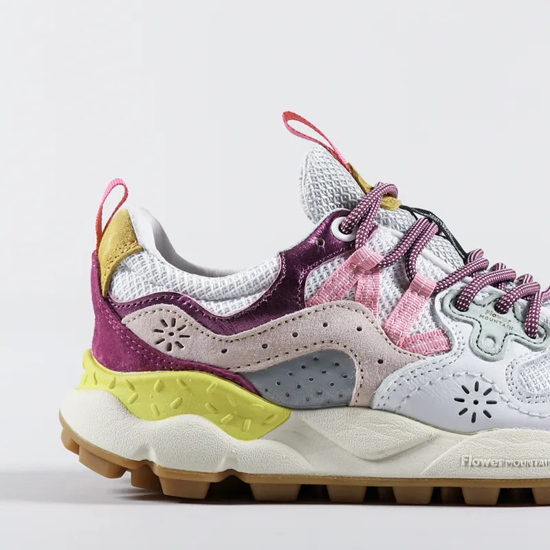 Flower Mountain Womens Yamano 3 Shoes White Pastel Multi Mesh-5