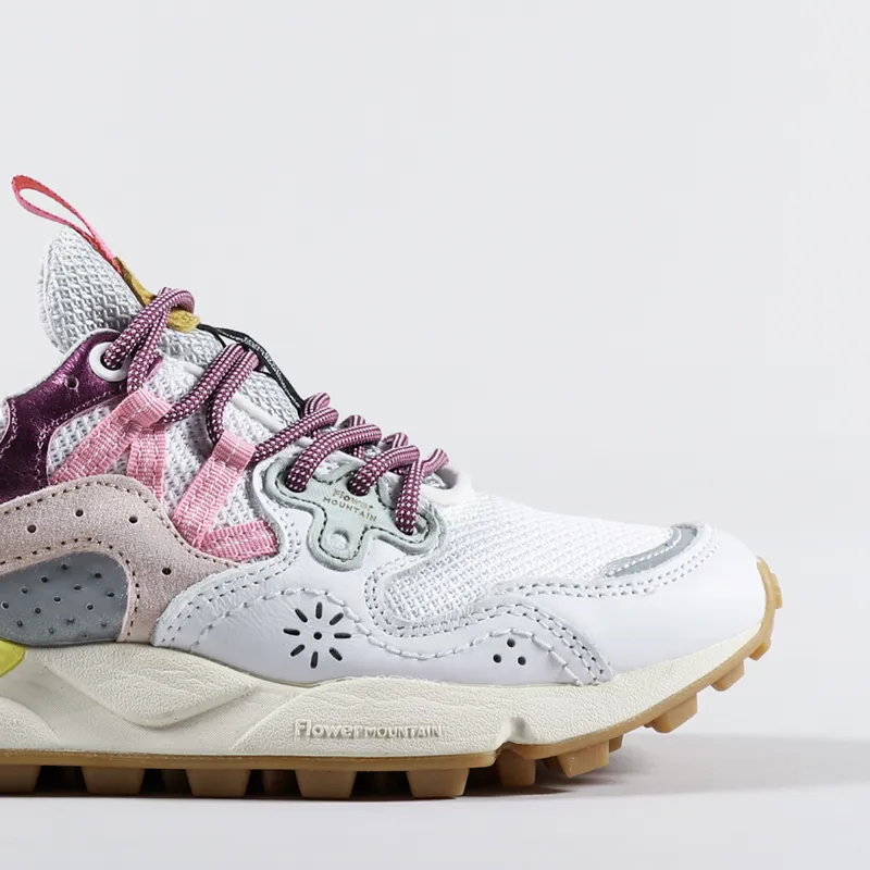Flower Mountain Womens Yamano 3 Shoes White Pastel Multi Mesh-6