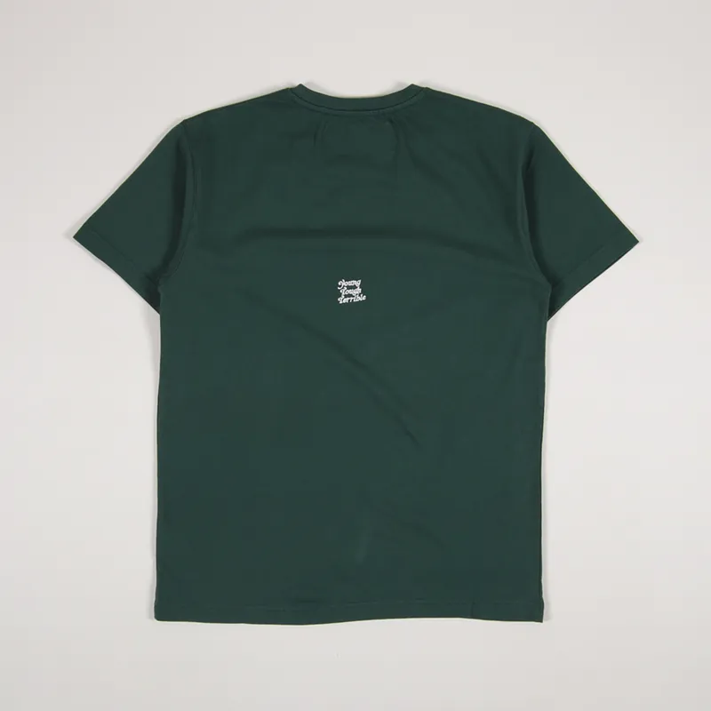 Reception Triple Logo T Shirt Hunter Green