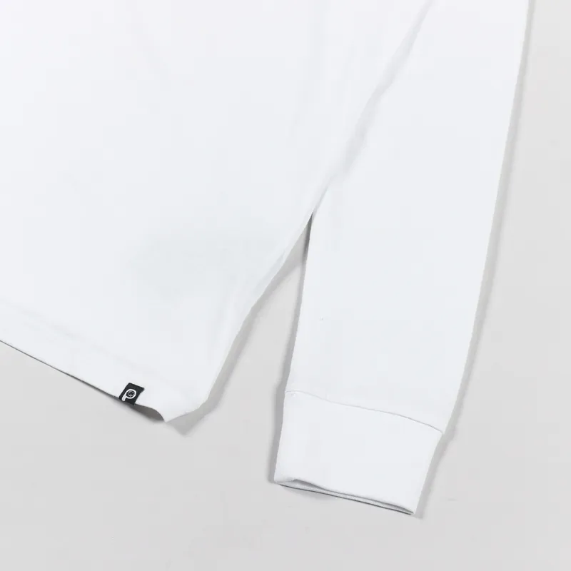 Penfield Yosemite Trail Back Graphic Long Sleeve T Shirt White-5