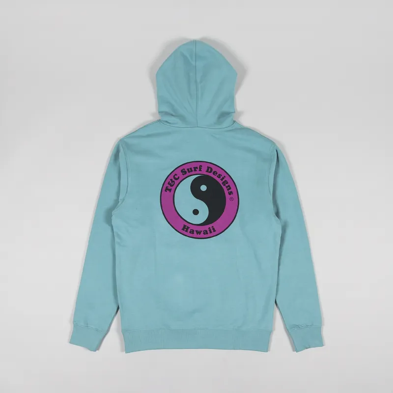 T And C Surf YY Hoodie Teal
