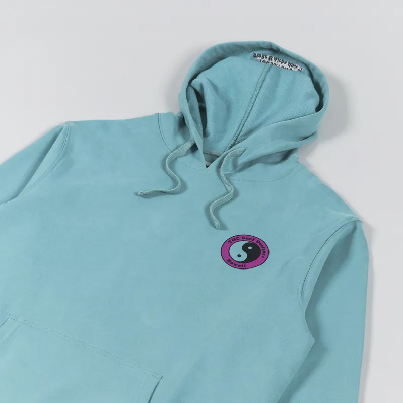 T And C Surf YY Hoodie Teal-4