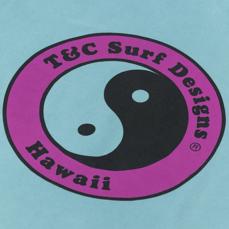 T And C Surf YY Hoodie Teal-7