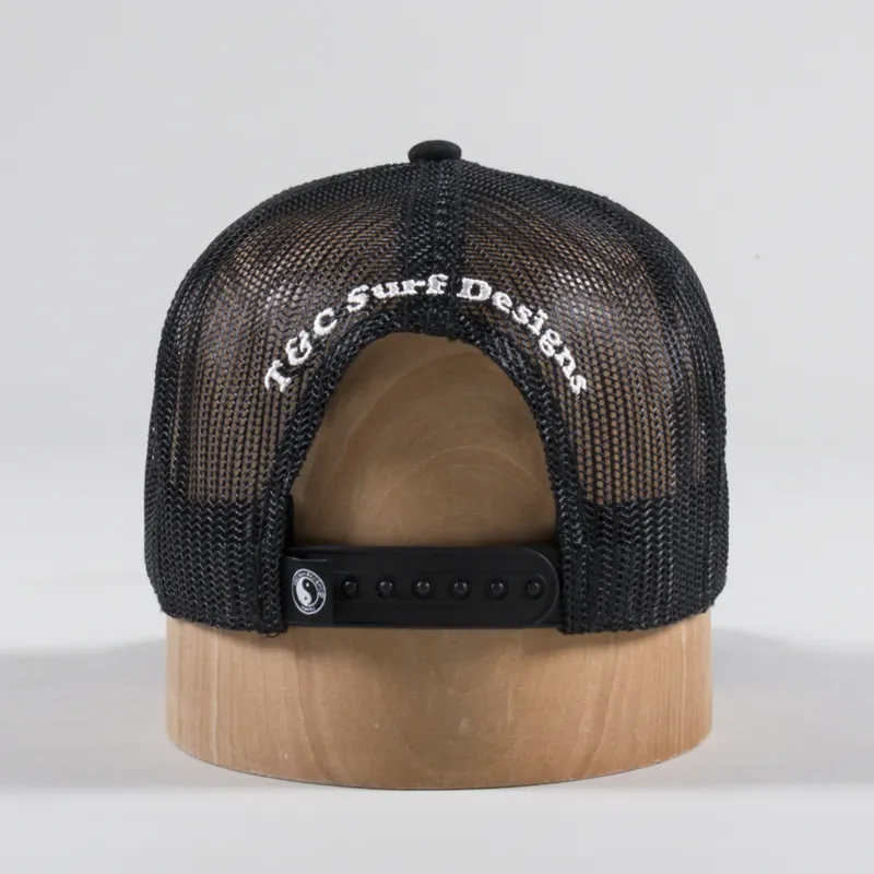T And C Surf YY Trucker Cap Black-3