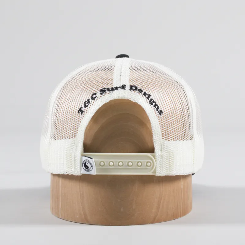 T And C Surf YY Trucker Cap Black White-3