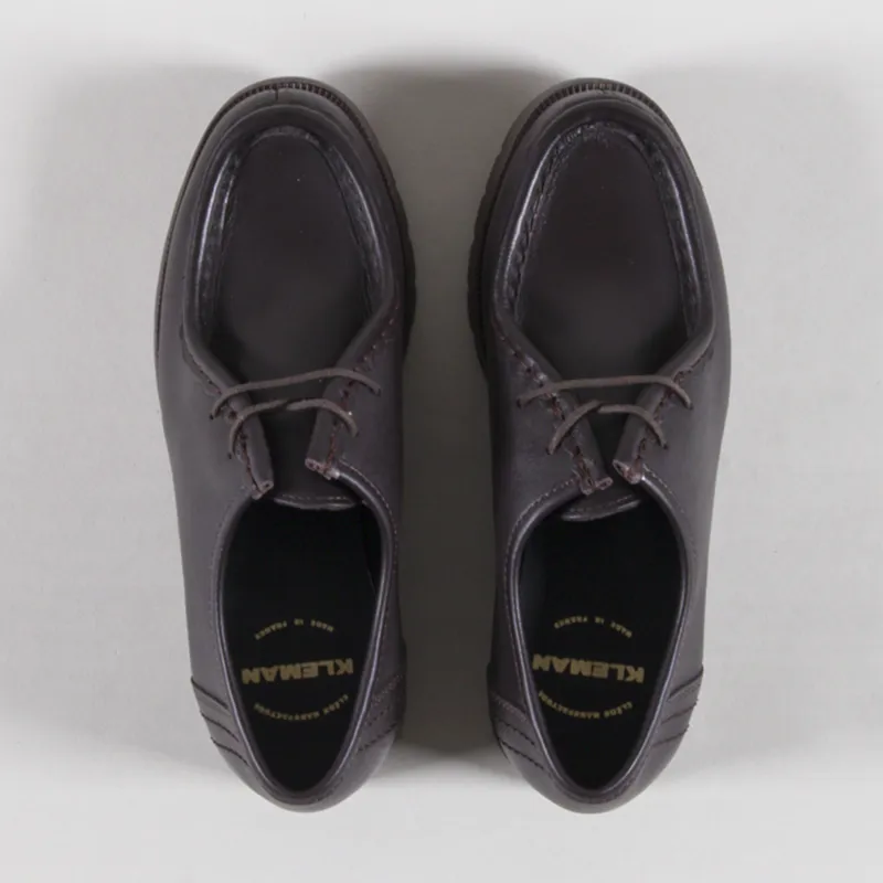 Kleman Womens Padror Shoes Bordeaux-6