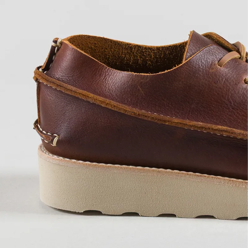 Zardus Alves II Leather Shoes Chestnut-4