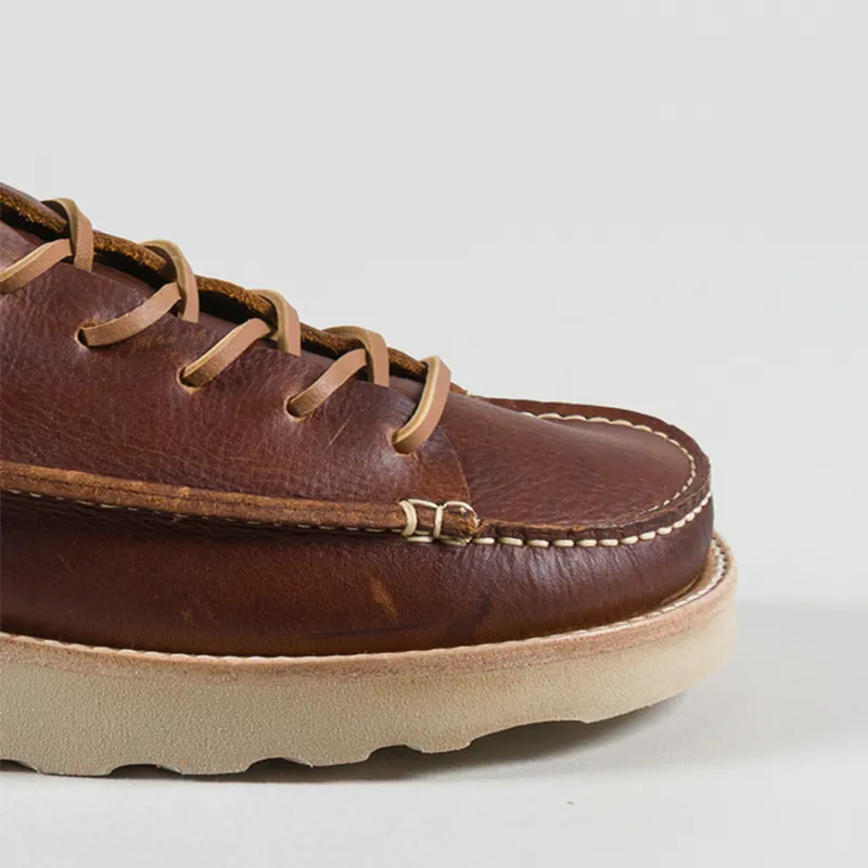 Zardus Alves II Leather Shoes Chestnut-5