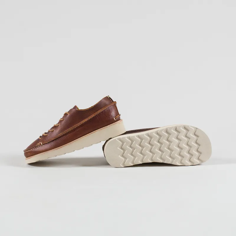 Zardus Alves II Leather Shoes Chestnut-3