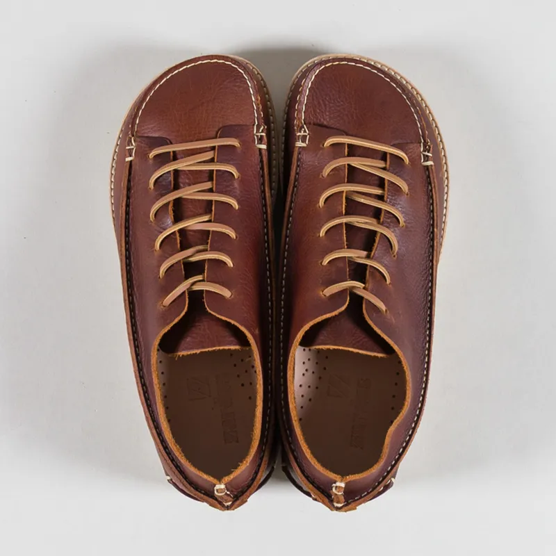 Zardus Alves II Leather Shoes Chestnut-6