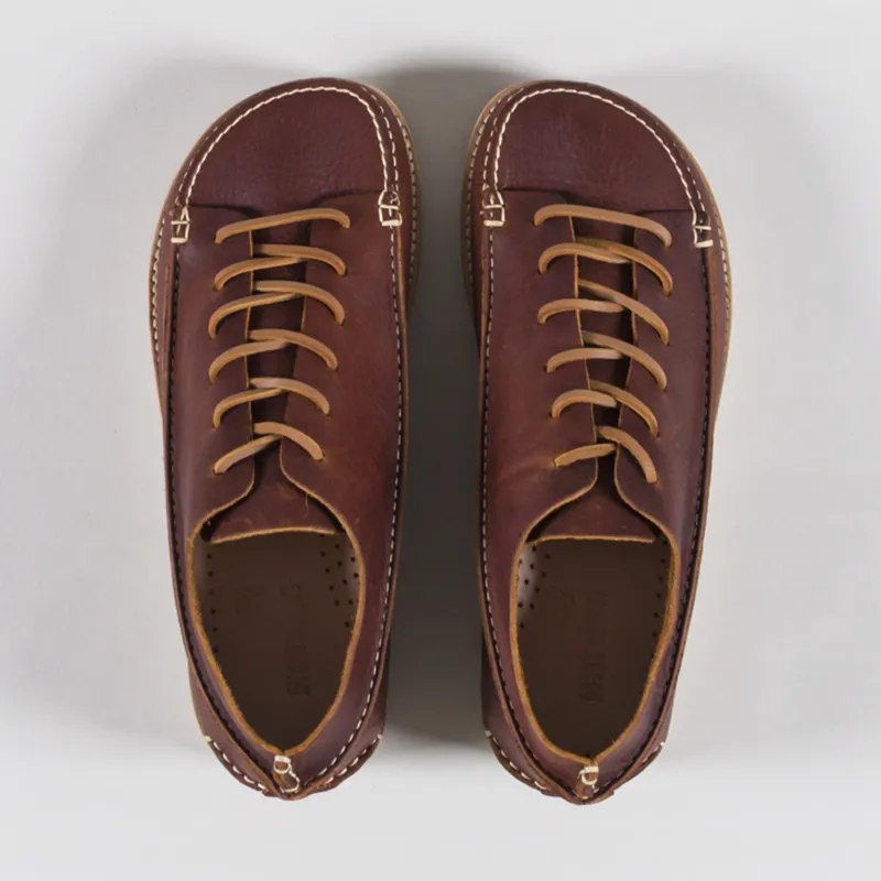 Zardus Alves II Leather Shoes Chestnut-6