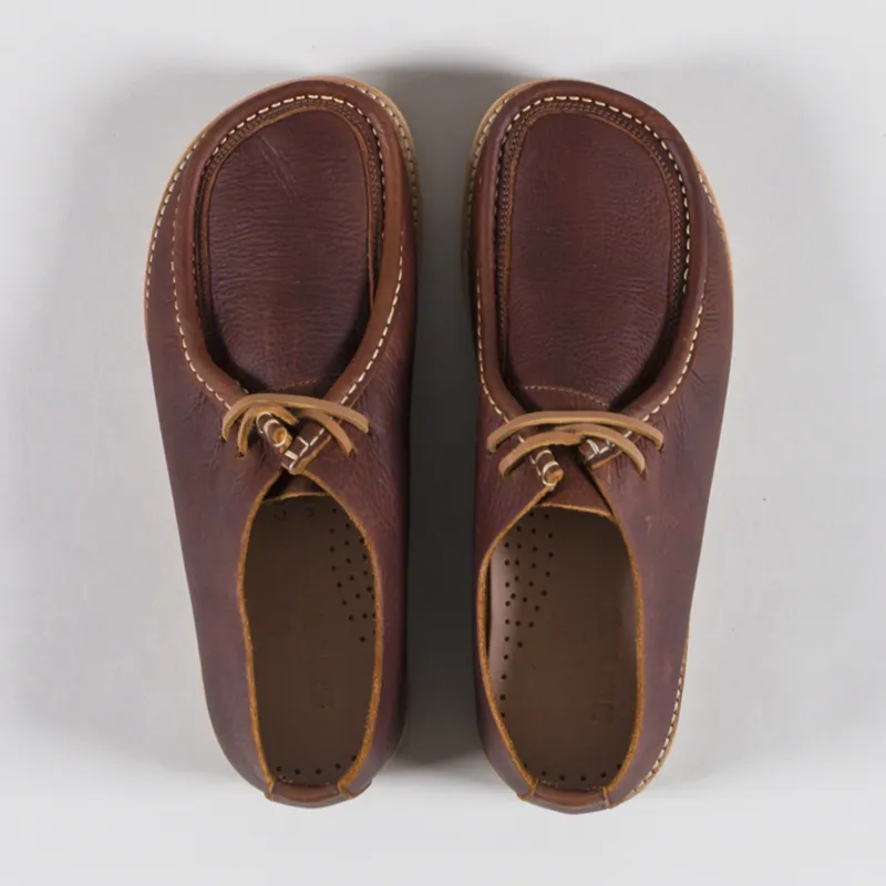 Zardus Santos Leather Shoes Chestnut-6