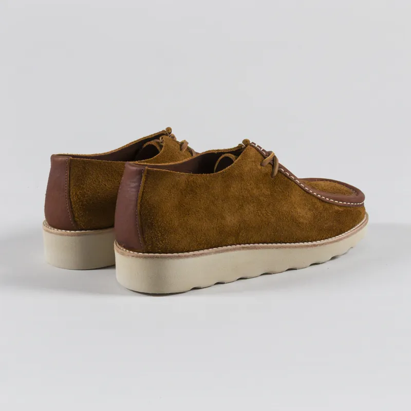 Zardus Santos II Suede Shoes Chestnut-1