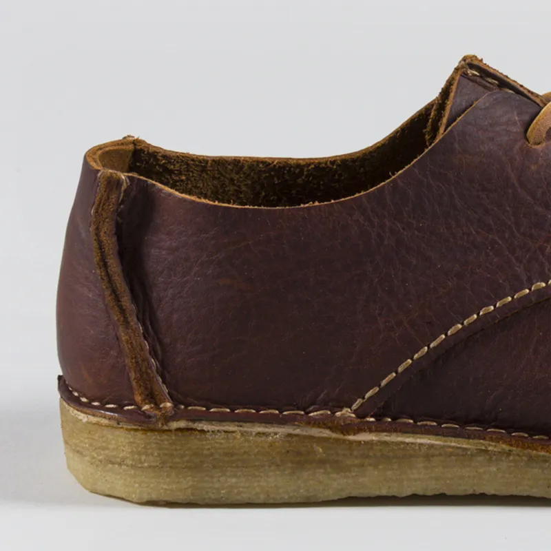 Zardus Silva Leather Shoes Chestnut-4