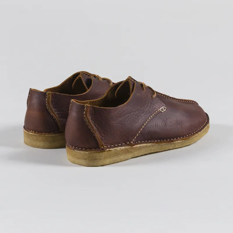 Zardus Silva Leather Shoes Chestnut-1