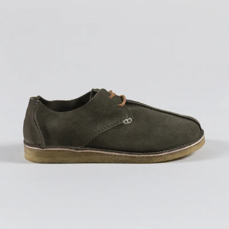 Zardus Silva Suede Shoes Olive-2