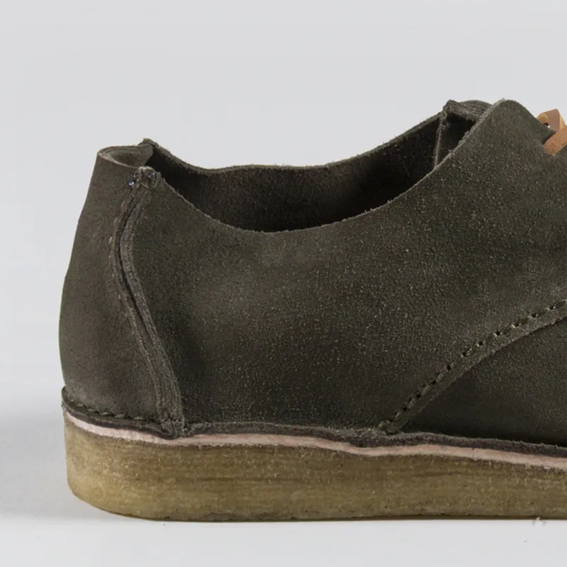 Zardus Silva Suede Shoes Olive-4