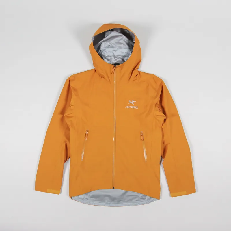 Arcteryx Mens GORE-TEX Shell Zeta SL Jacket Wildchild Orange