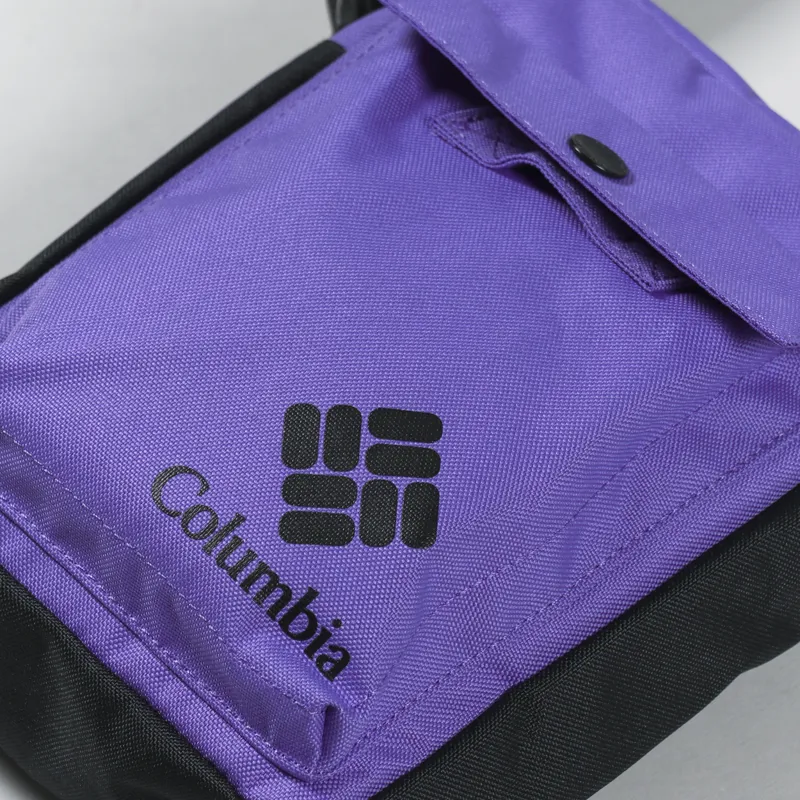 Columbia Zigzag Side Bag Purple Lotus Black-4