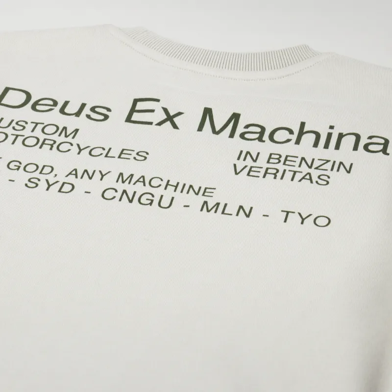 Deus Ex Machina Zoning Crew Dirty White-4