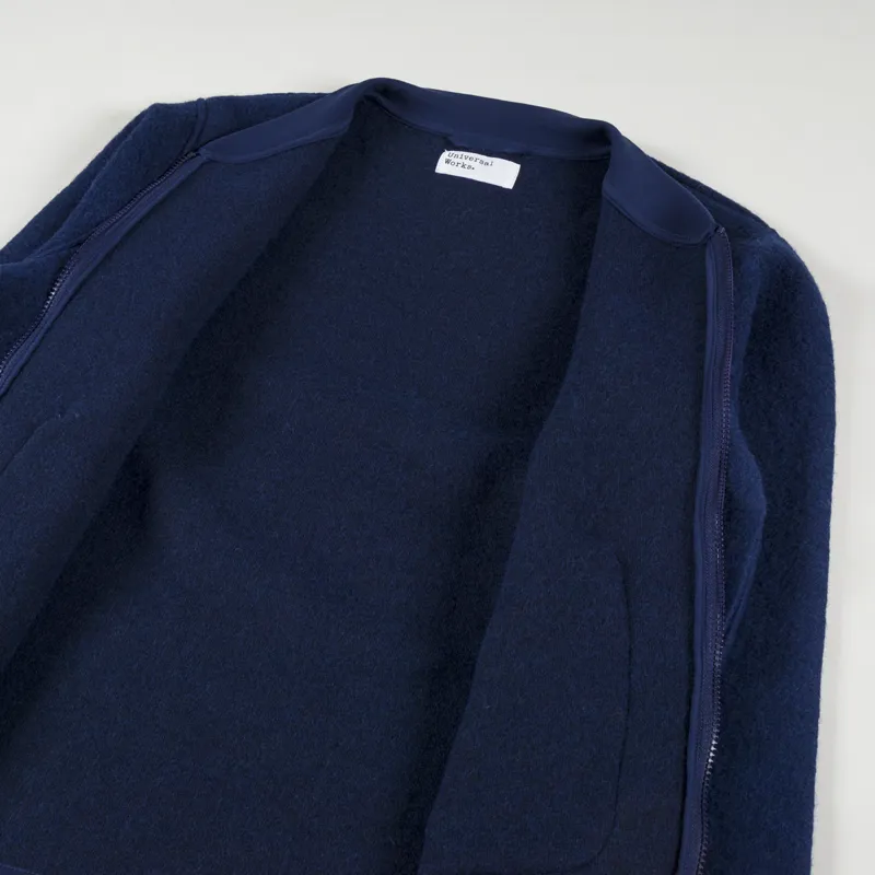 Universal Works Zip Bomber Indigo-4