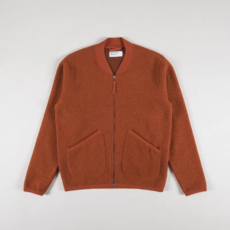 Universal Works Zip Bomber Orange