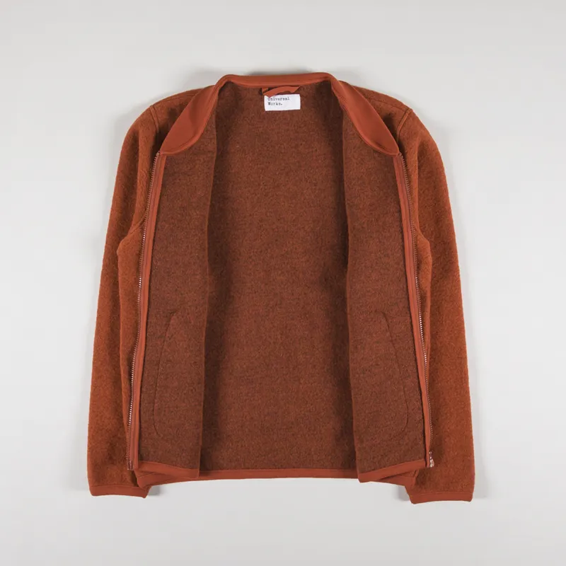 Universal Works Zip Bomber Orange-1