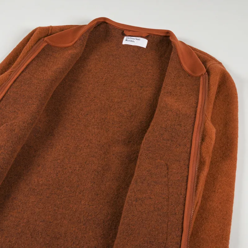 Universal Works Zip Bomber Orange-4