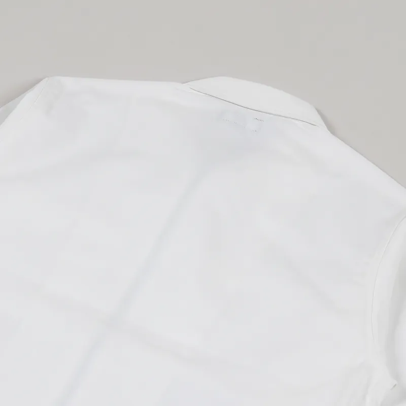 Stussy Zip Up Work LS Shirt Off White-5