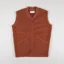 Universal Works Zip Waistcoat Orange