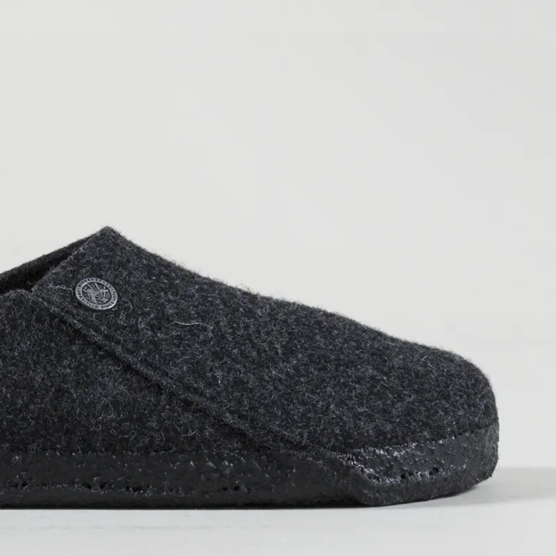 Birkenstock Womens Zermatt Regular Fit Mules Anthracite-6