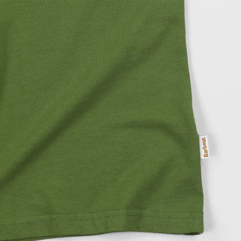 Barbour Made For Japan Abbey T Shirt Pine Green-2