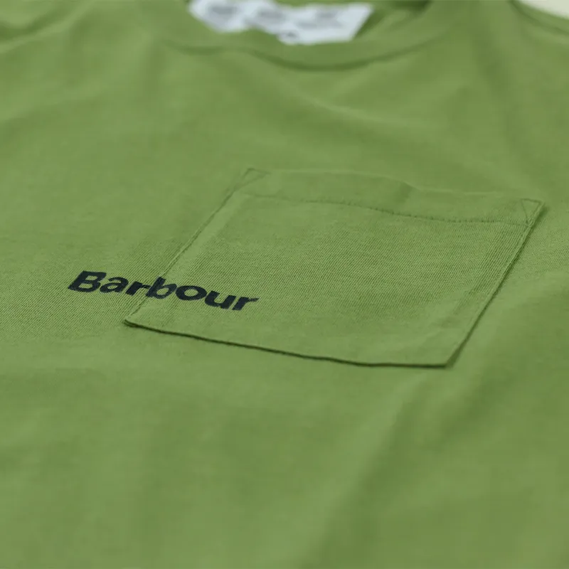 Barbour Made For Japan Abbey T Shirt Pine Green-3
