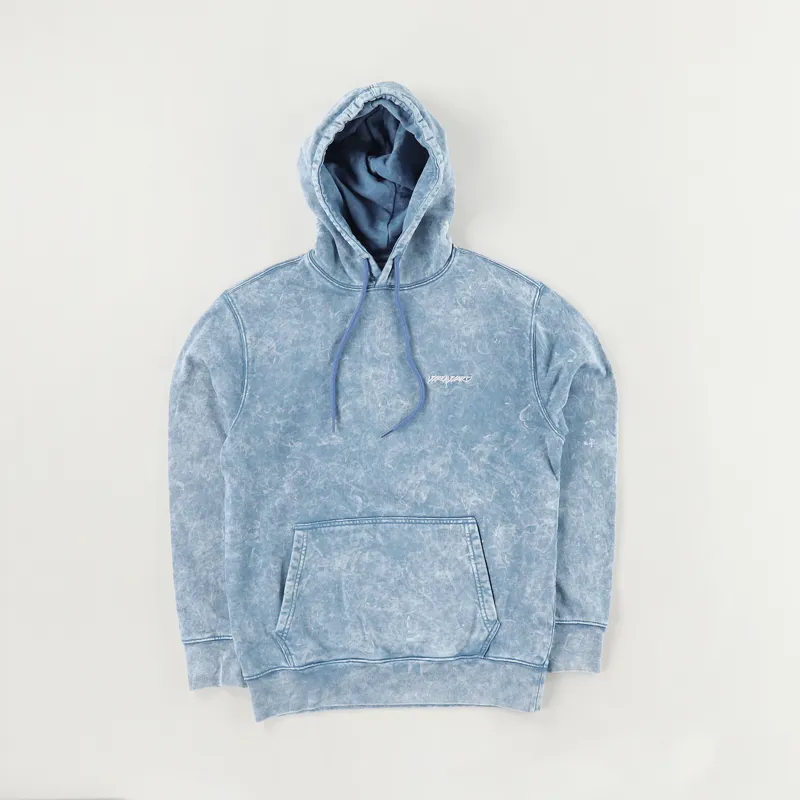 Wayward London Acid Terry Hoodie Blue-1