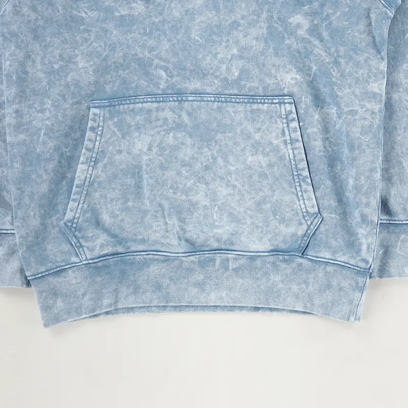 Wayward London Acid Terry Hoodie Blue-3